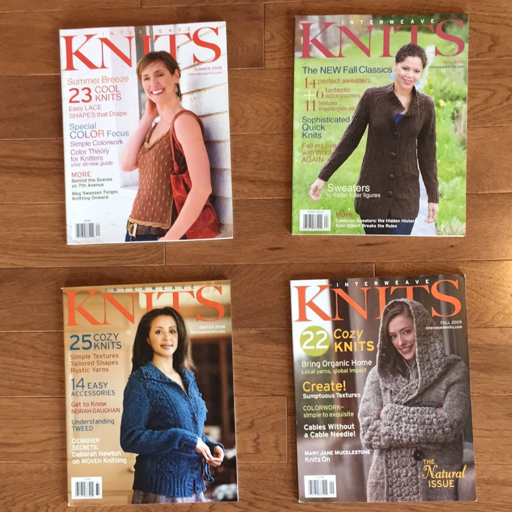 Interweave Knits magazines